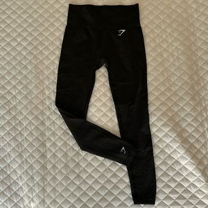 Gymshark black leggings. Size small.